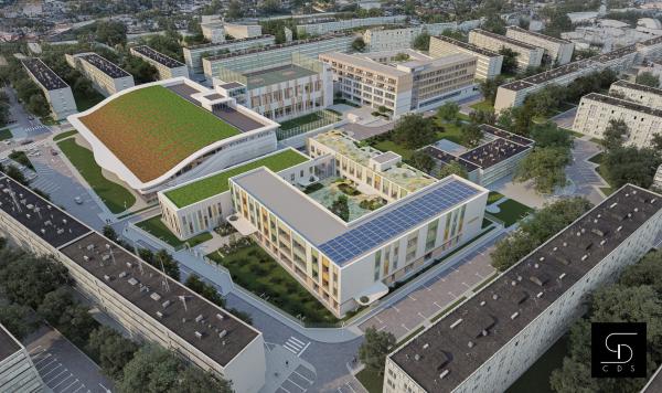 Băluță: ridicăm cel mai modern complex educațional-sportiv din România,  de aproximativ 45.000 de metri