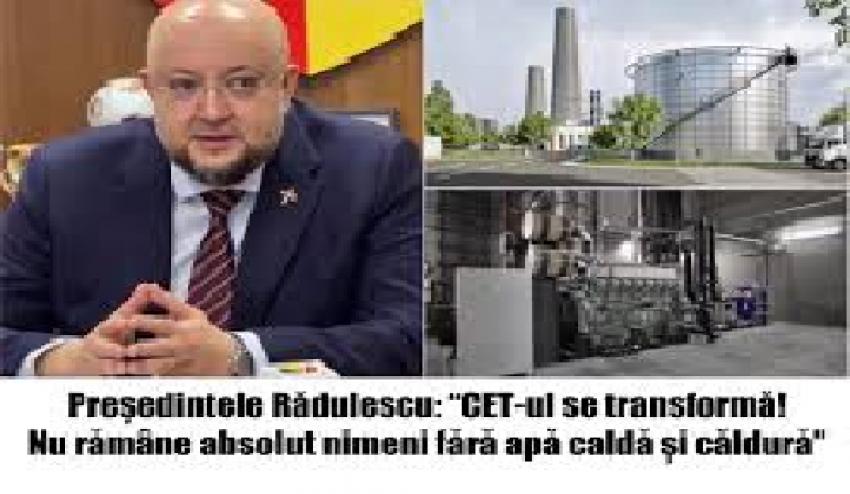 Constantin Rădulescu: Nu rămâne nimeni fără apă caldă și căldură!