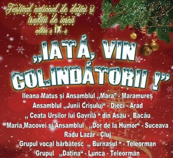 Iată, vin colindătorii! la Turnu Măgurele