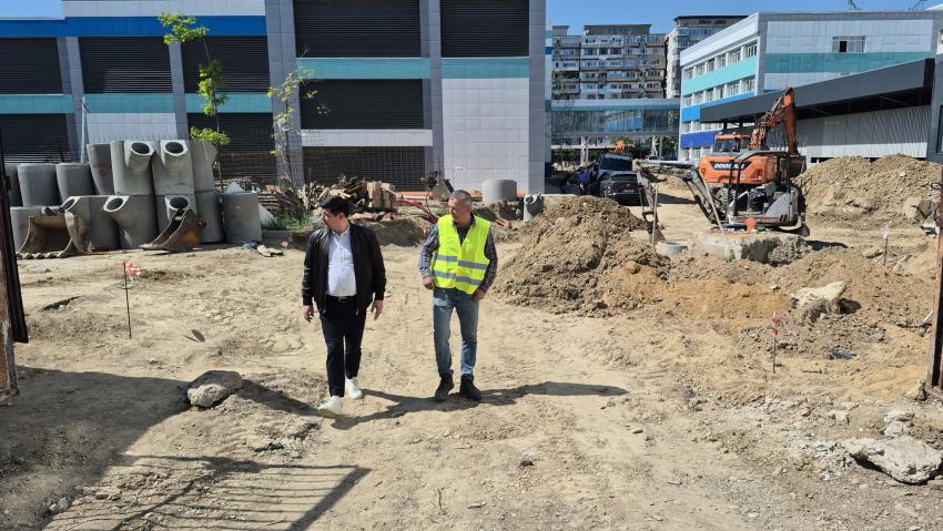Investiție majoră la Spitalul Județean Galați: drumuri, trotuare și iluminat modern în zona unității medicale