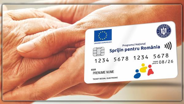 Tichete sociale pentru peste un milion de persoane defavorizate