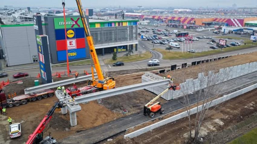 8 pasaje în construcție pe Calea Aradului, în Oradea