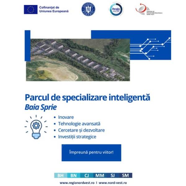 Investește inteligent &icirc;n Parcul de Specializare inteligentă Baia Sprie