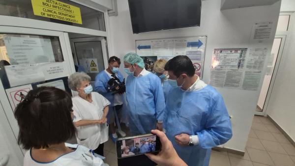 Ministrul Sănătății, impresionat de investițiile &icirc;n infrastructura medicală din județul Galați