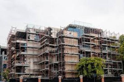 O clădire veche de peste 70 de ani consolidată antiseismic în București