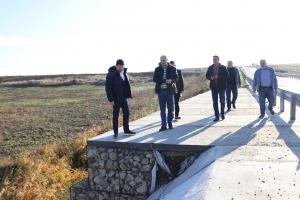 Pod nou pe DJ 251, &icirc;n județul Galați, după distrugerile produse de viituri