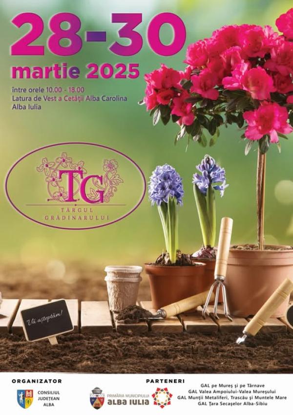 O nouă ediție a Târgului Grădinarului, din Alba Iulia