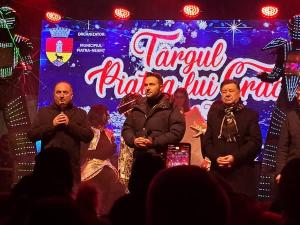 Târgul “Piatra lui Crăciun” și-a deschis porțile!