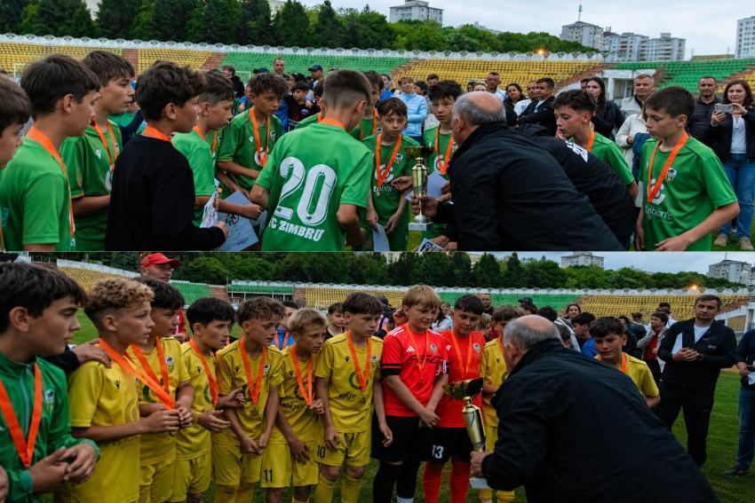 Spectacol al fotbalului juvenil la Vaslui Sport Festival Football Cup