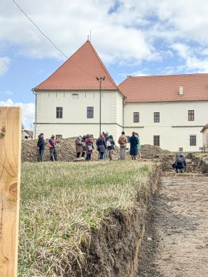 Cetatea Mikó din Miercurea Ciuc, în reconstrucție