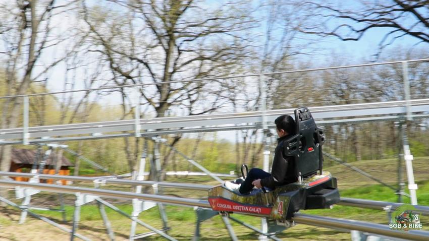Unic în România: pistă de bob printre copaci, inspirată din Germania și Austria. Investiție a Consiliului Județean Galați