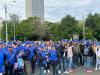 Sindicaliștii BNS au protestat în București și au solicitat reforme fiscale