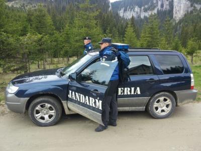 Jandarmii montani din Băile Tuşnad au căutat şi recuperat, sâmbătă, doi adulţi şi doi copii care s-au rătăcit pe munte