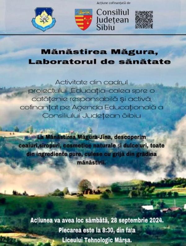 Liceul Tehnologic Mirsa, invitație la o călătorie inedită către sănătate și natură!