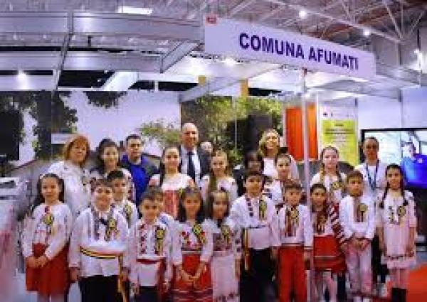 Comuna ilfoveană Afumați a impresionat vizitatorii la Târgul de Turism