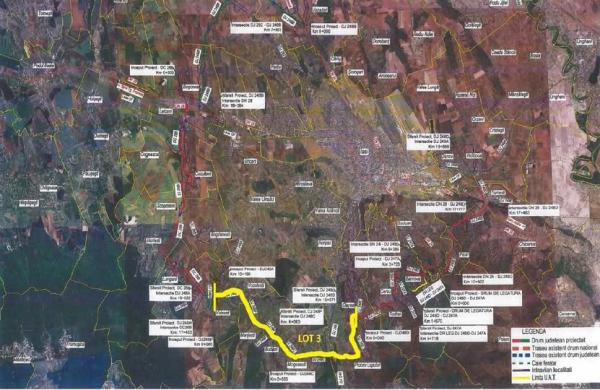 Lotul 3, din centura de ocolire Iași, &icirc;n relicitare lucrări