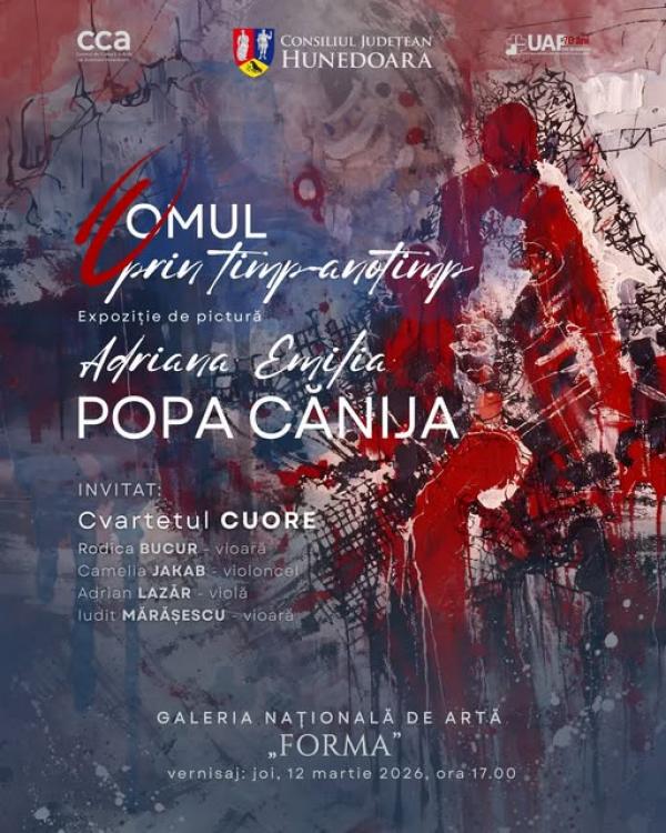 Expoziția de pictură &rdquo;Omul prin timp-anotimp&rdquo;, dialog dintre artă și g&acirc;ndire