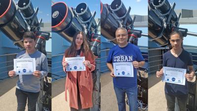 Astronomii gălățeni  au descoperit trei asteroizi, &icirc;n cadrul proiectului internaţional "Asteroid Search Campaign 2021"