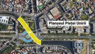 Încep lucrările la Planșeul Unirii. Unde se intervine la început și ce rute ocolitoare au fost stabilite