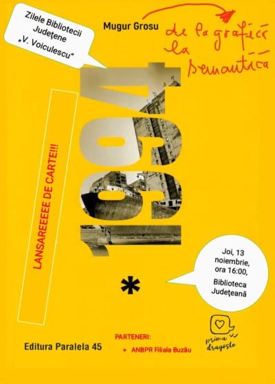 Zilele bibliotecii judeţene &bdquo;V. VOICULESCU&rdquo; Buzău