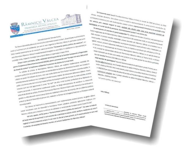 Municipiul R&acirc;mnicu V&acirc;lcea-proiect de implicare civică a v&acirc;lcenilor