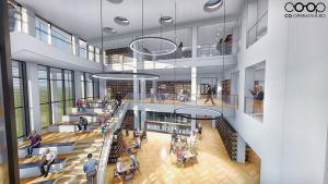 Cafenea și librărie, la Biblioteca Județeană